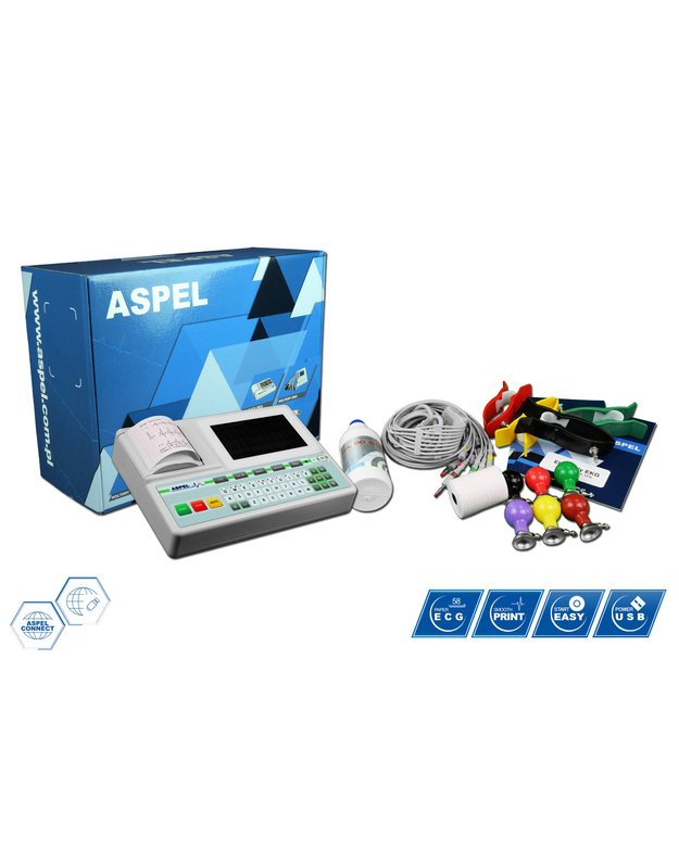 Elektrokardiografas Aspel AsCard Green